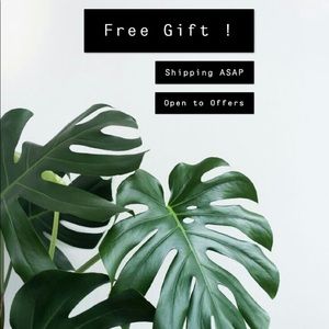 Free gift with any purchase ❤️❤️❤️❤️